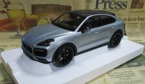 ☆レア絶版*ディーラー限定*Norev*1/18*Porsche Cayenne S Coupe 2019 ドロマイトシルバー*ポルシェ