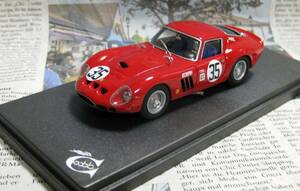 * rare out of print *REMEMBER*1/43*Ferrari 250 GTO #35 1965 Sebring 12h* Ferrari ≠BBR