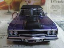 ★絶版★世界252台*GMP*1/18*1970 Plymouth Road Runner Convertible プラムクレイジー≠EXOTO_画像3