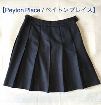 『Peyton Place / ペイトンプレイス』ウール100% 春秋冬スカート（着用品・古着）_画像1