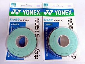 * Yonex [YONEX] moist super grip (3 pcs insertion )AC148-3 water green ×2 piece set v30