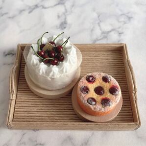 ミニチュアスイーツ アメリカンチェリー ケーキ