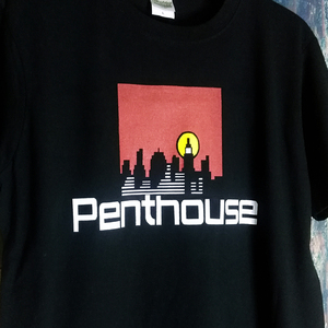 送込　Penthouse Records　ペントハウス　ドノヴァン・ジャーメイン　半袖Tシャツ　黒　Mサイズ