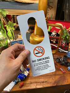 Дверной знак мотеля (разрешено курение/курение запрещено) ■ Американские прочие товары Американские прочие товары