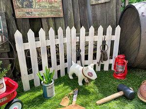 2 ream wood fence ( white ) # american miscellaneous goods America miscellaneous goods 