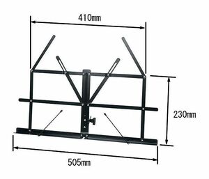 【A】角度調整可能★卓上譜面台★コンパクト収納★ソフトケース付★座卓用譜面台★ブックスタンド★イーゼル★タブレットスタンド★MS140