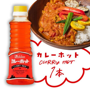 ハウス カレーホット 270g×1本 CURRY HOT スパイス ハウス食品 カレー調味料 業務用 辛口