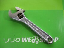 茨城② モンキーレンチ DROP FORGED レンチ 最大開口19mm 工具 DIY 整備 ■I20052345_画像5