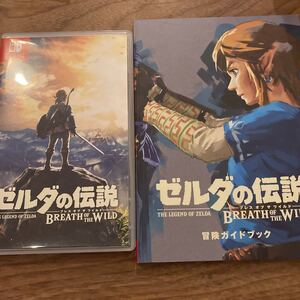 ゼルダの伝説ブレスオブザワイルド Nintendo Switch ガイドブックつき ①