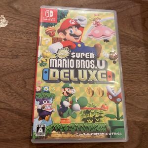即決 送料込 中古 New スーパーマリオブラザーズ U デラックス Switch スーパー マリオブラザーズ U スイッチ ソフト マリオ ⑥