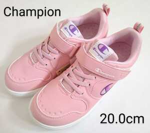  бесплатная доставка *Champion спортивные туфли 20cm розовый Champion Kids обувь 20.0cm ремень модель спортивная обувь девочка антибактериальный дезодорация стелька легкий проект 