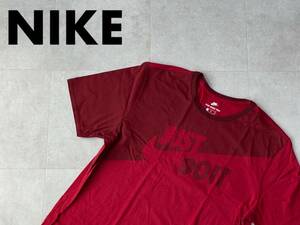 ☆送料無料☆ NIKE ナイキ USA直輸入 古着 半袖 THE NIKE TEE Tシャツ メンズ XL レッド トップス 中古 即決