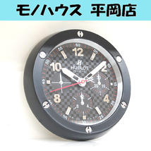 希少 HUBLOT/ウブロ 壁掛け時計 店頭販促品 直径約35cm クオーツ式 レア 札幌 清田区_画像1