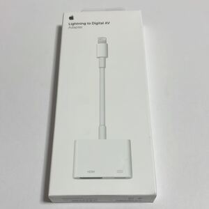 Apple純正 Lightning - Digital AVアダプタ