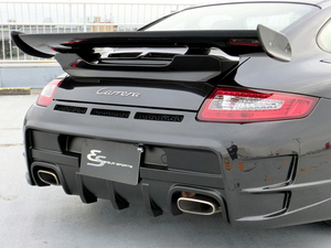 EUR Sports ポルシェ 911 997 EUR-GT リアウィング FRP エウルスポーツ Porsche リア ウイング エアロパーツ