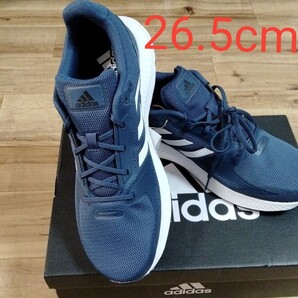 新品 26.5cm adidas スニーカー メンズ ランファルコン2.0