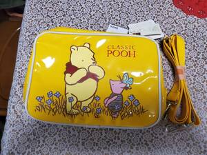  Pooh bag new goods unused shoulder bag also becomes 