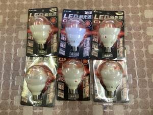 LED電球　6個　赤色　未使用