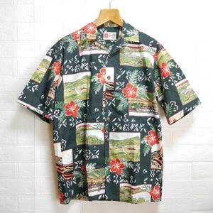 F26 □ The Hawaiian original □ ハワイアンオリジナル　アロハシャツ　柄系　中古　サイズＳ