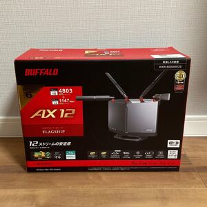 【新品未開封品】Buffalo WXR6000AX12S