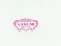 ■6903■未使用■NARUNI CHINA つる付きサービスプレート 大皿 中皿 花柄 ナルミチャイナ_画像6