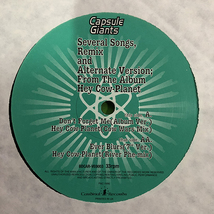 Capsule Giants / Hey Cow-Planet Remix [Cardinal Records BDCAR-VE0003]_画像3