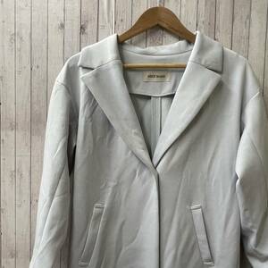 MISCH MASCH ミッシュマッシュ チェスターコート ロング ストレッチ レディース サイズM A79