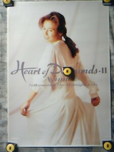 p1【ポスター/B-2-515x728】中村あゆみ/'92-HEART of DIAMONDS II/発売告知非売品未使用ポスター