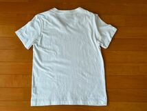 a piece of library☆Marseilleロゴプリント☆Ｖネック半袖Tシャツ☆レディース#1(Sサイズ相当)☆ホワイト☆日本製_画像2