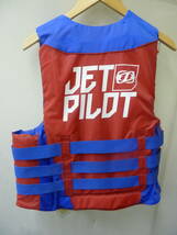 ■■ＪＥＴＰＩＬＯＴ　ＳＴＲＩＫＥ４ーＢＵＣＫＬＥ　ＮＹＬＯＮ　ＶＥＳＴ　Ｌサイズ　Ｒｅｄ／Ｂｌｕｅ■■_画像2