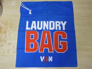 アンティーク レトロ アイビー 当時物 旧 VAN JACKET LAUNDRY BAG ヴァンヂャケット ランドリーバッグ 洗濯物袋 N360 ミニクーパー