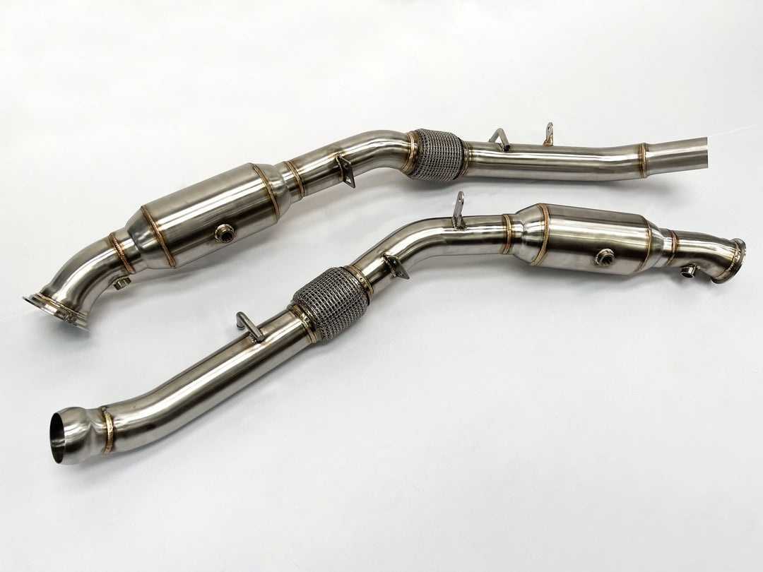 メルセデス GLE43AMG デカットダウンパイプMTCモータースポーツ