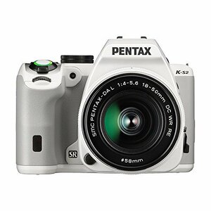 PENTAX デジタル一眼レフ PENTAX K-S2 18-50REキット (ホワイト) K-S2 18-5(未使用品)
