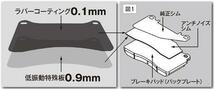 ENDLESS エンドレス アンチノイズシム ENDLESSキャリパー用 4枚1セット EPS015_画像2