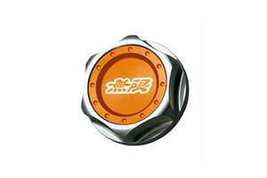 MUGEN 無限 ヘキサゴンオイルフィラーキャップ オレンジ インサイト ZE2 ZE3 2011/11～2014/3