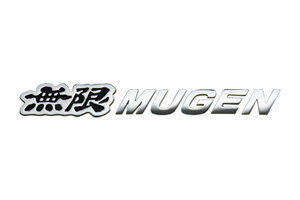 MUGEN 無限 メタルロゴエンブレム クロームメッキ×ブラック レジェンド KC2 2015/2～2018/1