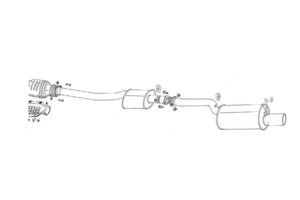 FUJITSUBO フジツボ マフラー レガリスR チェイサー E-JZX81 H2.8～H4.10 1JZ-GE 2.5 ※個人宅発送可