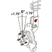 AMTECS アムテックス SPC EZカムXR キャンバー調整ボルト 15mm フロント用 カローラアクシオ NKE165 NRE160 NRE161 NZE161 2000～2020 FWD_画像2