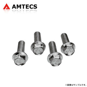 AMTECS アムテックス M10 X 1.25 X 30 ボルト 4本セット レグナム EA1W EA3W EA4W EA5W EA7W EC1W EC3W EC4W EC5W EC7W 1996～2006