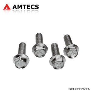 AMTECS アムテックス M10 X 1.25 X 30 ボルト 4本セット ティーダ C11 JC11 2004～2012