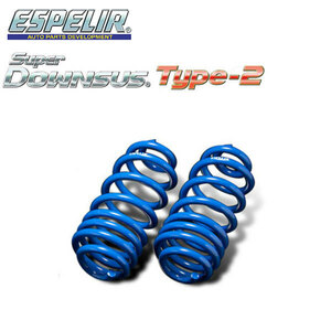 ESPELIR エスペリア スーパーダウンサス タイプ2 フロントのみ ウィッシュ ZNE10G H17/9～21/3 1ZZ-FE 2WD 1.8L 後期 X