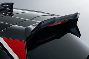 nismo ニスモ ルーフエクステンションスポイラー #KH3スーパーブラック塗装済み ノート オーラ E13 NISMO