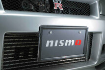 nismo ニスモ カーボンナンバープレートリム フロント マーチ K13 全車（ボレロを含む/NISMO/NISMO Sを除く）_画像3