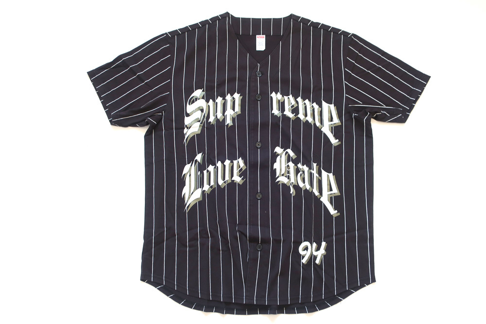 ヤフオク! -supreme baseball jerseyの中古品・新品・未使用品一覧