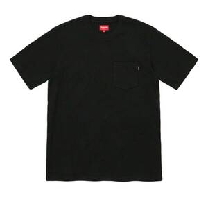 (L)Supreme Pocket TeeシュプリームポケットTシャツBlack