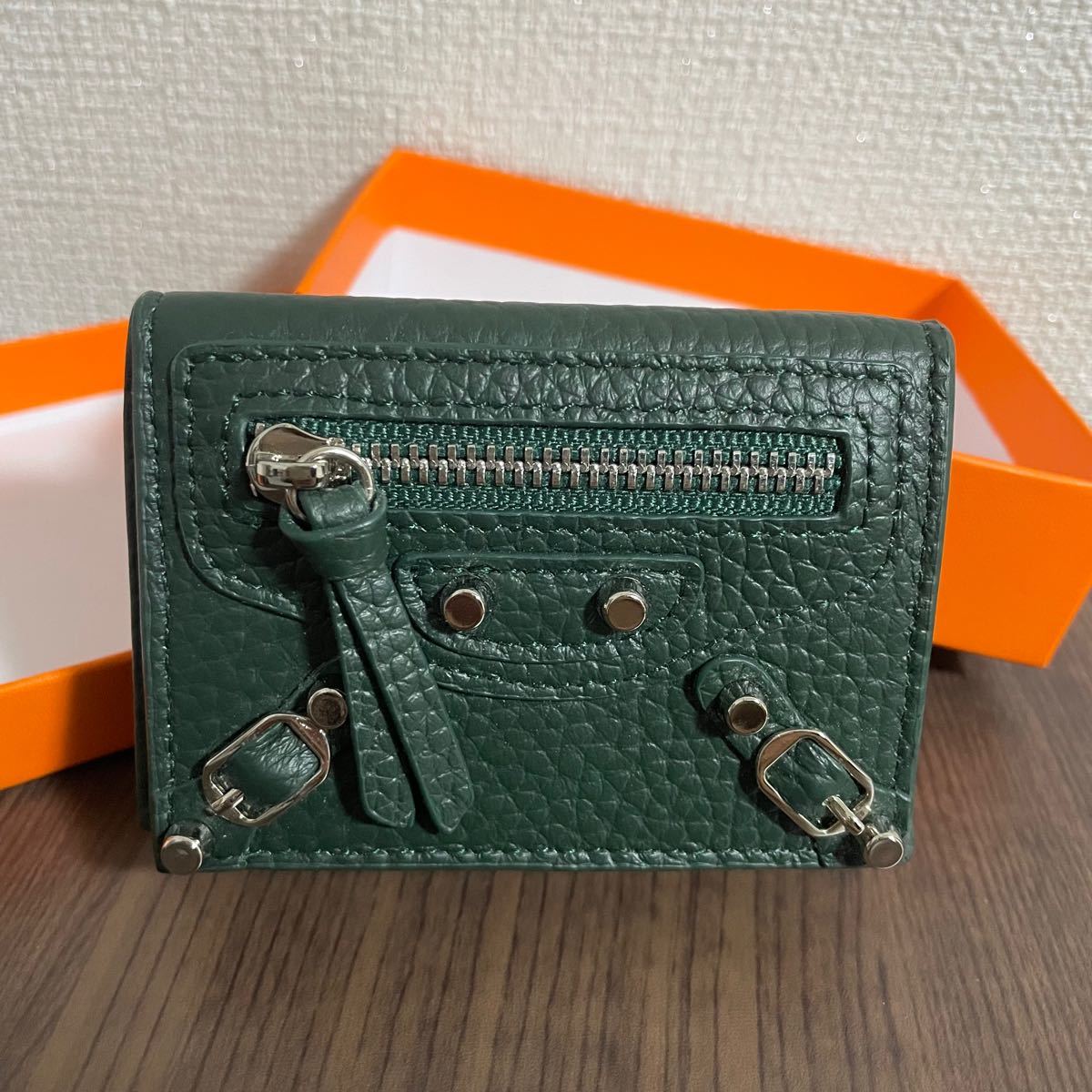 BALENCIAGA バレンシアガ BB メタル 三つ折り財布 ウォレット 希少