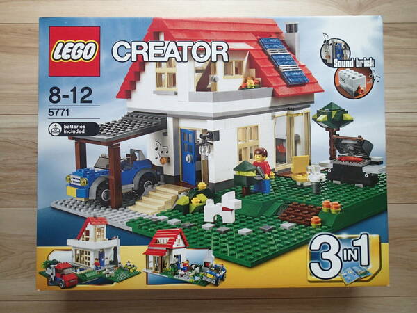 【未開封】 LEGO 5771 CREATOR レゴ クリエイター ヒルサイド・ハウス Hillside House 3 in 1