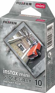 富士フイルム FUJIFILM インスタントカメラ チェキ用フィルム 10枚入 ストーングレー INSTAX MINI STONE