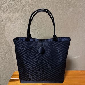帯バック(紗綾形柄) 帯リメイク ブラックフォーマル