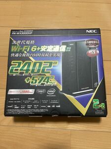 NEC 無線LANルーター PA-WX3000HP